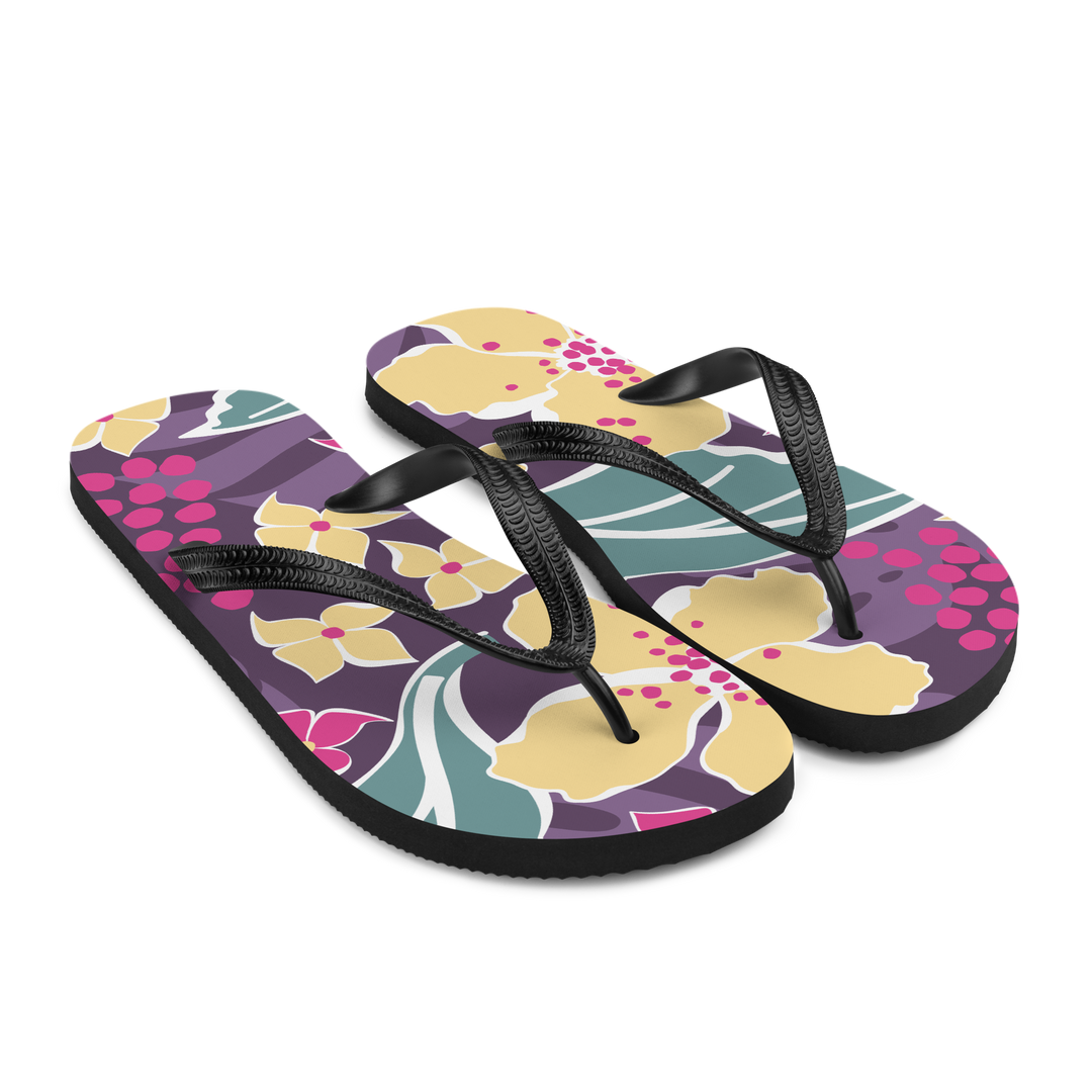 Valantomode | Women's Petal Mirage Cushioned Flip-Flops