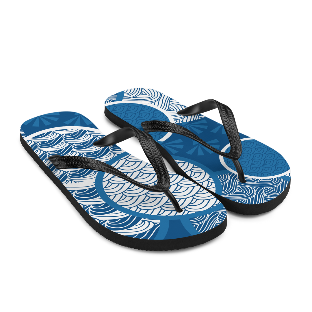 Valantomode | Women's Wave Crest Flip-Flops — Comfortable Beach Sandals