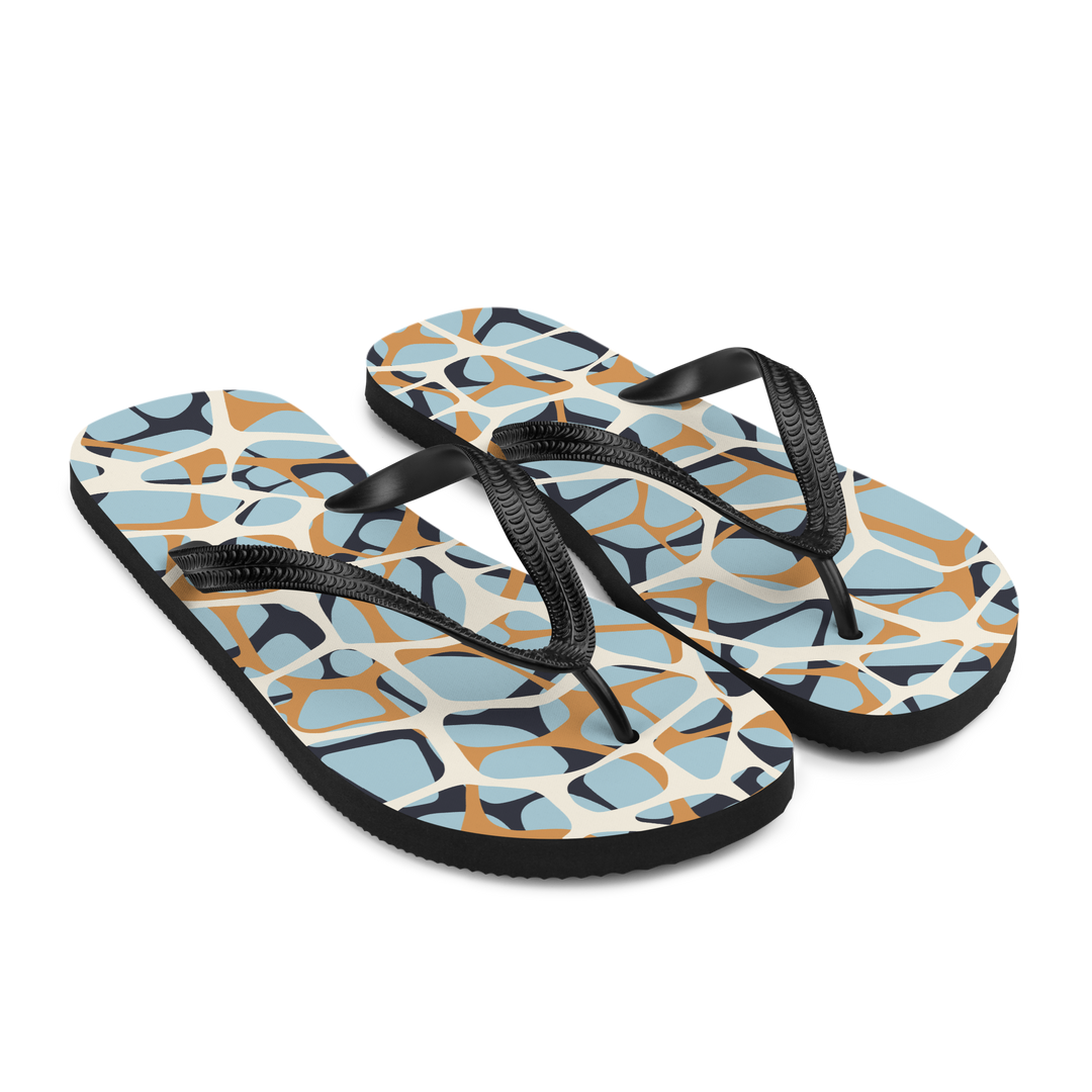 Valantomode | Cobalt Breeze Women's Comfort Beach Flip-Flops