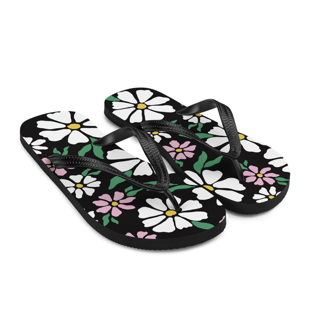 Valantomode | Women's Floral Petal Daze Arch Support Flip-Flops