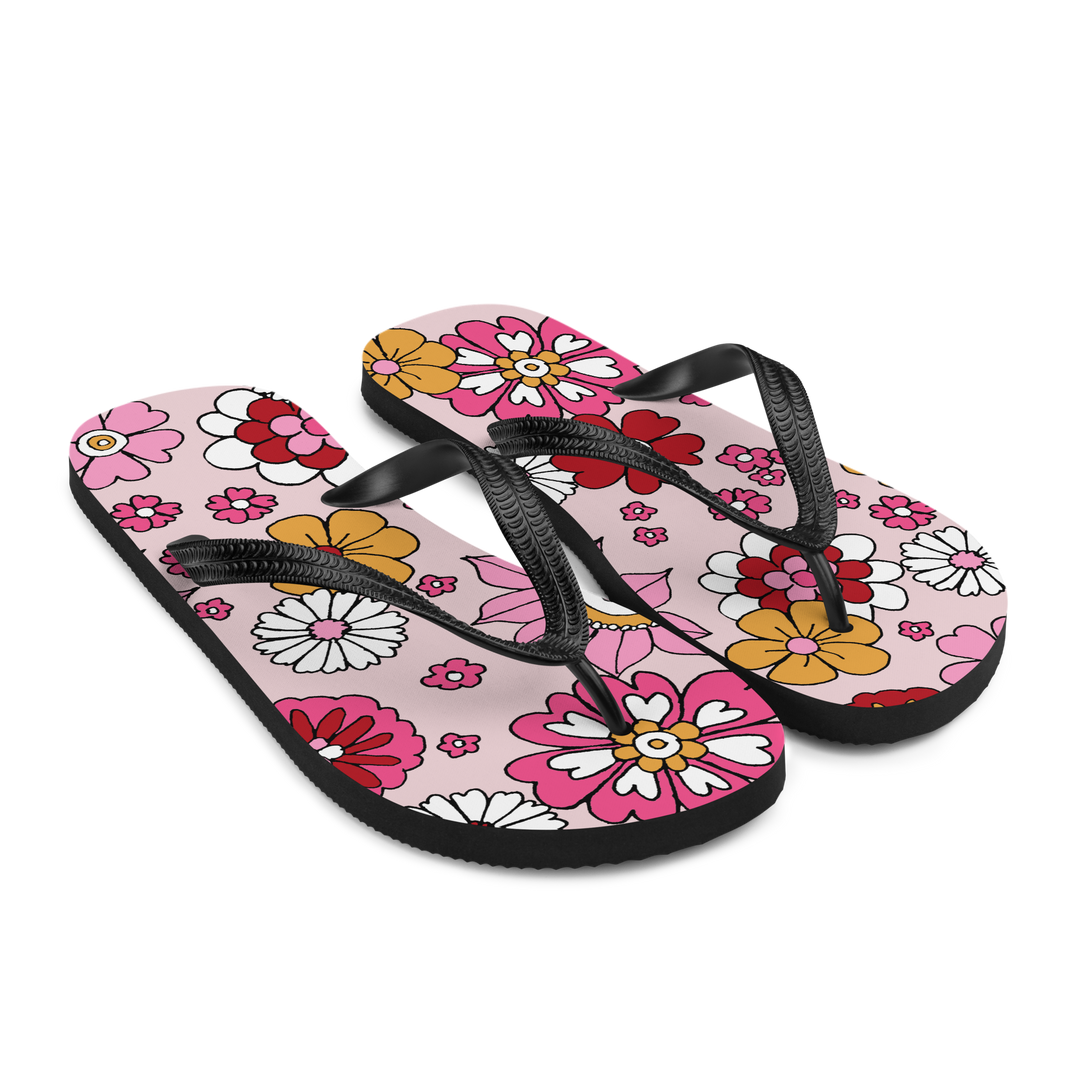 Valantomode | Women's Blossom Twist Beach Flip-Flops