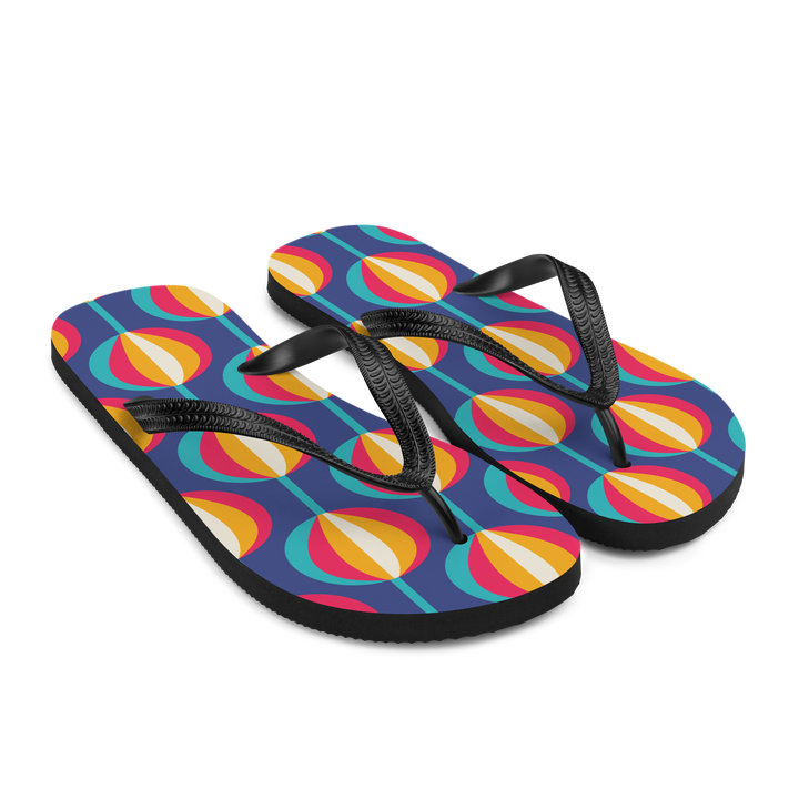 Valantomode | Women's Festival Flip-Flops - Cushioned Sandals