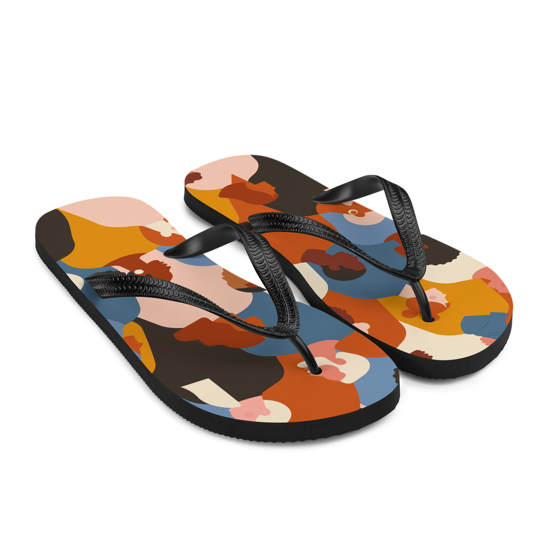 Valantomode | Women's City Comfort Flip-Flops - Arch Support