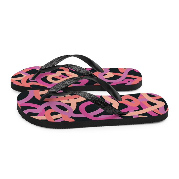 Valantomode | Women's Twist Harmony Cushioned Beach Flip-Flops