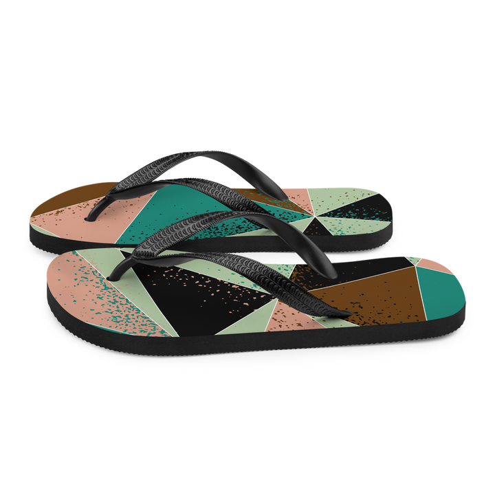 Valantomode | Women's Canyon Twist Flip-Flops - Beach Sandals