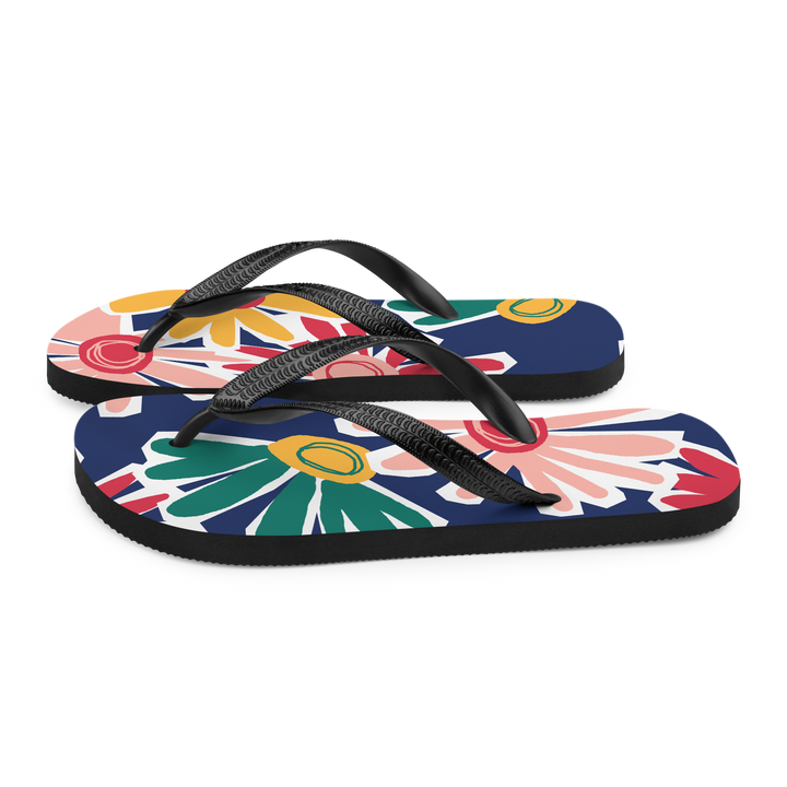 Valantomode | Women's Sunburst Flip-Flops - Beach Sandals