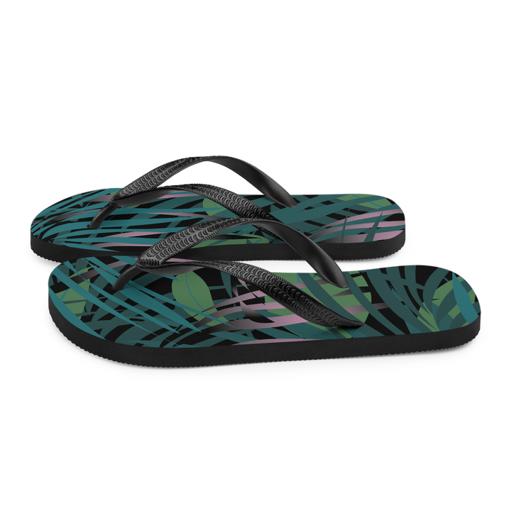 Valantomode | Women's Tropical Beach Flip-Flops - Cushioned Non-Slip