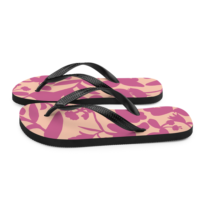 Valantomode | Women's Blossom Flip-Flops — Cushioned Beach Sandals