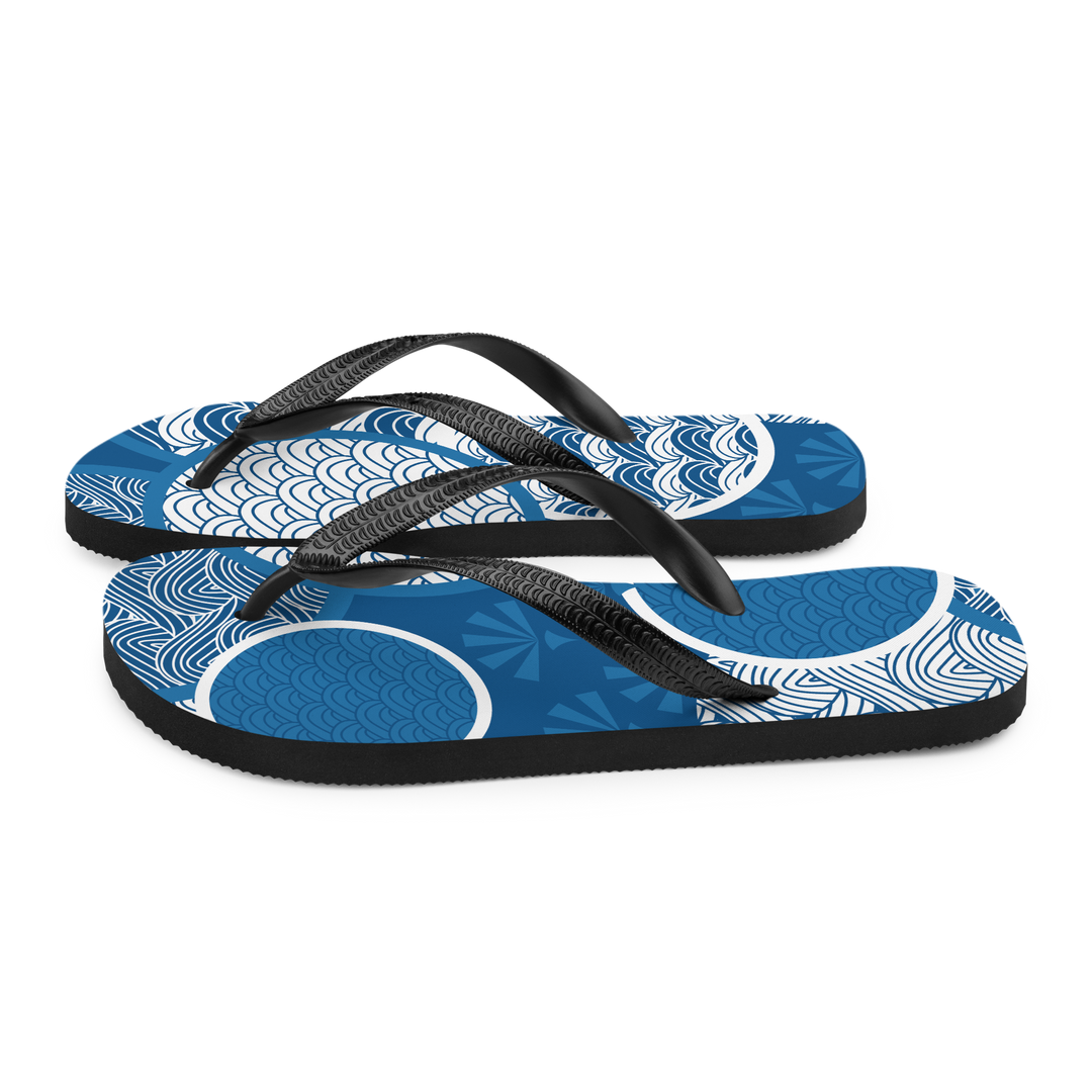 Valantomode | Women's Wave Crest Flip-Flops — Comfortable Beach Sandals