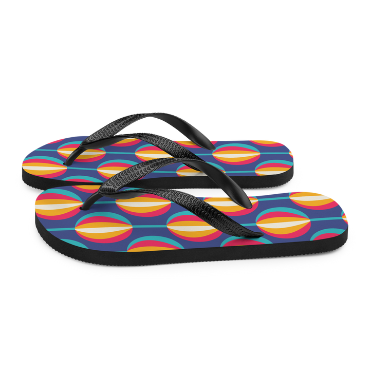 Valantomode | Women's Festival Flip-Flops - Cushioned Sandals