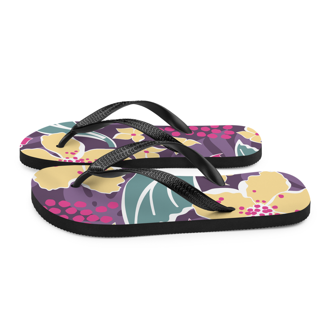 Valantomode | Women's Lilac Cushioned Beach Flip-Flops