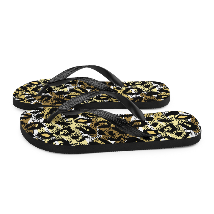 Valantomode | Women's Safari Print Flip-Flops