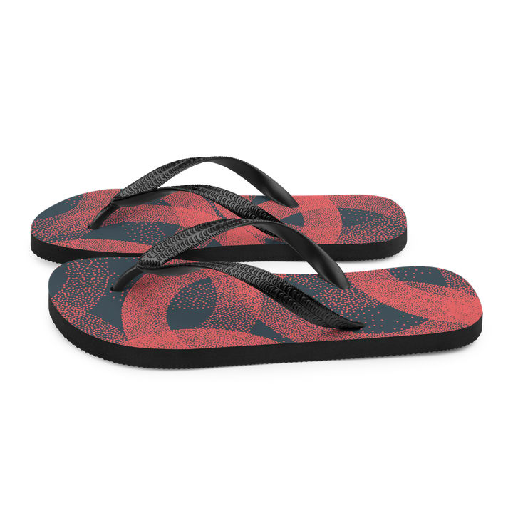 Valantomode | Women's Coral Flip-Flops - Comfortable Beach Sandals