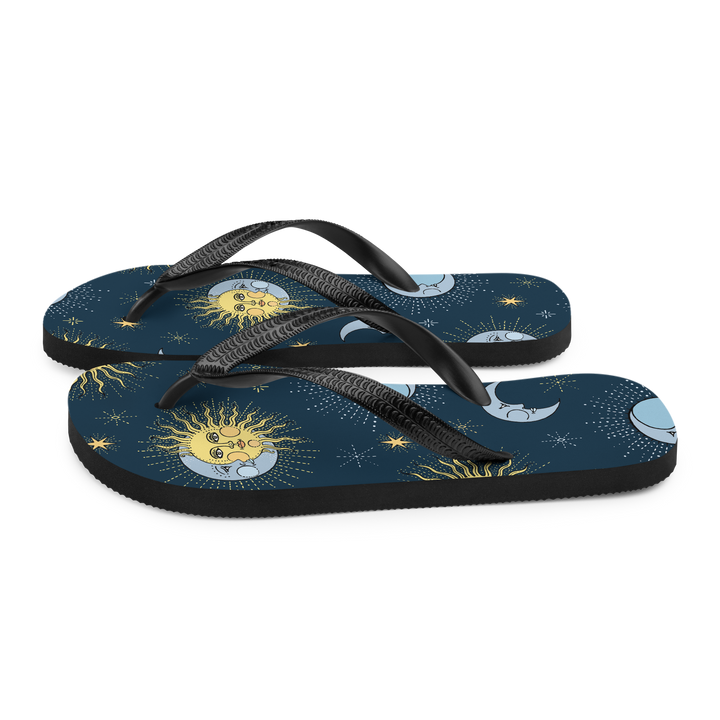 Valantomode | Women's Celestial Flip-Flops, Comfortable Beach Sandals
