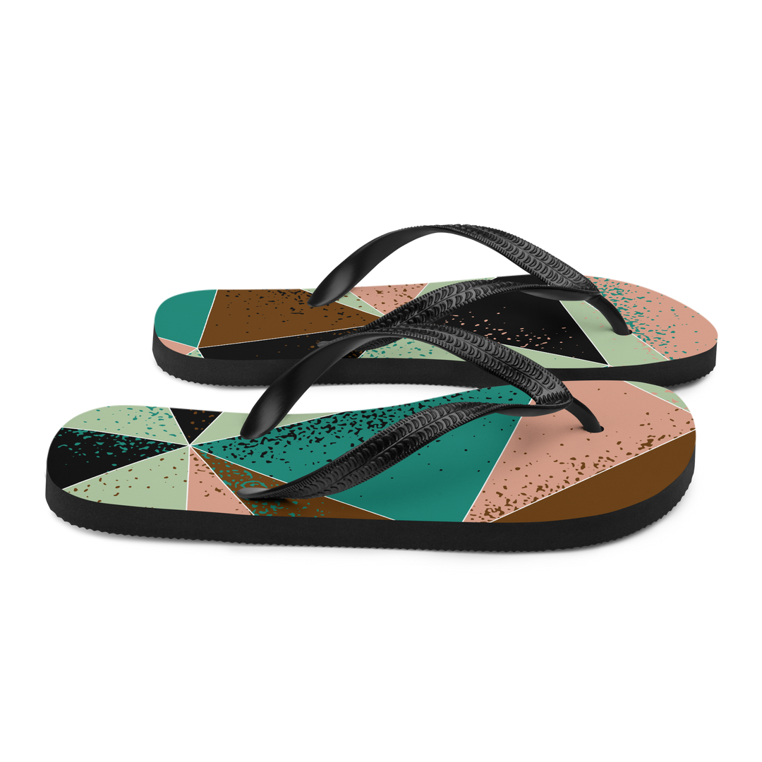 Valantomode | Women's Canyon Twist Flip-Flops - Beach Sandals