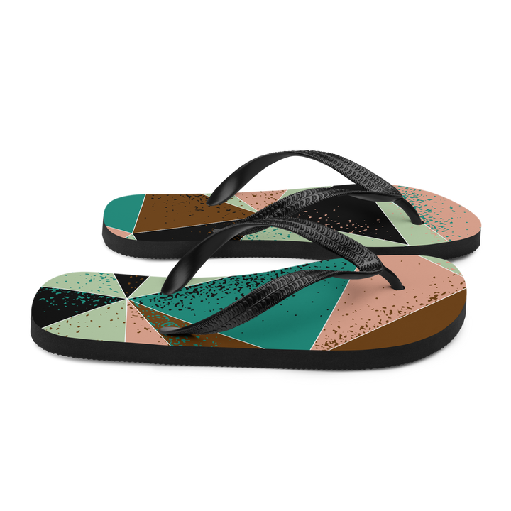 Valantomode | Women's Canyon Twist Flip-Flops - Beach Sandals