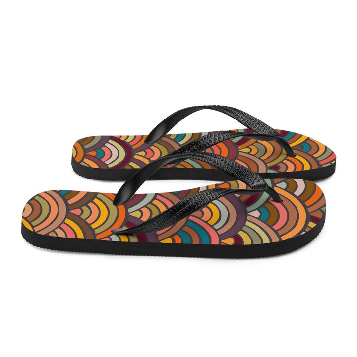 Valantomode | Women's Sunset Arches Arch Support Flip-Flops