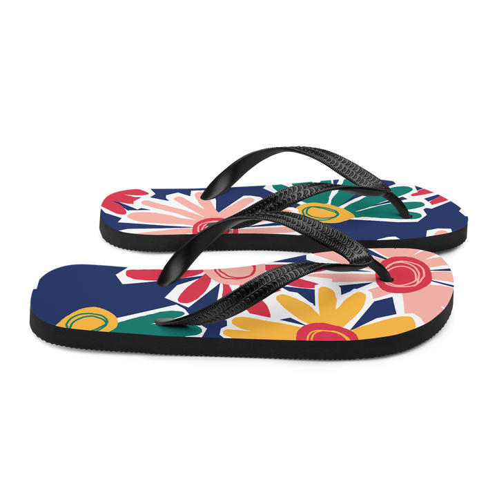 Valantomode | Women's Sunburst Flip-Flops - Beach Sandals