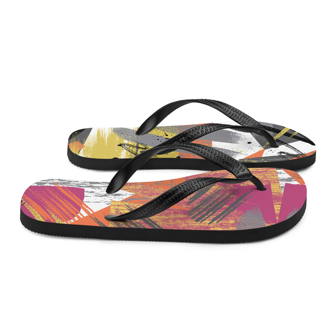 Valantomode | Women's Sunset Flip-Flops - Comfortable Beach Sandals