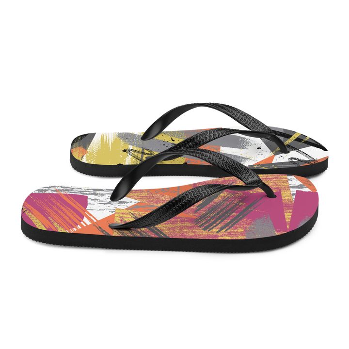 Valantomode | Women's Sunset Flip-Flops - Comfortable Beach Sandals