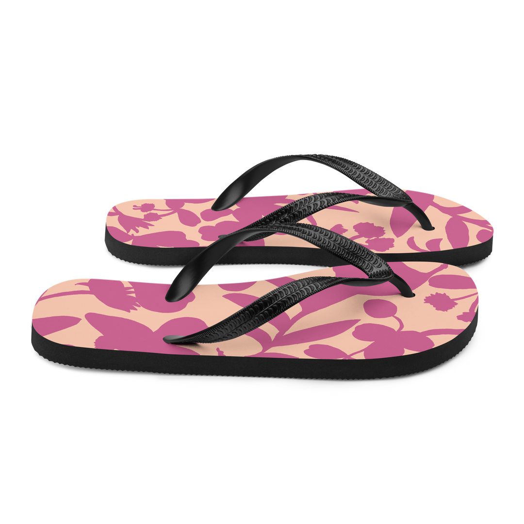 Valantomode | Women's Blossom Flip-Flops — Cushioned Beach Sandals