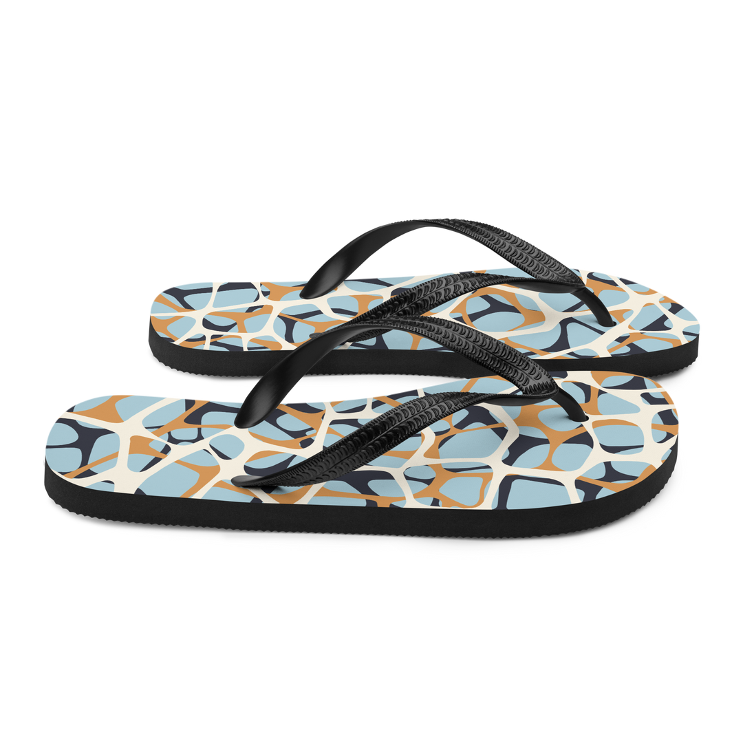 Valantomode | Cobalt Breeze Women's Comfort Beach Flip-Flops