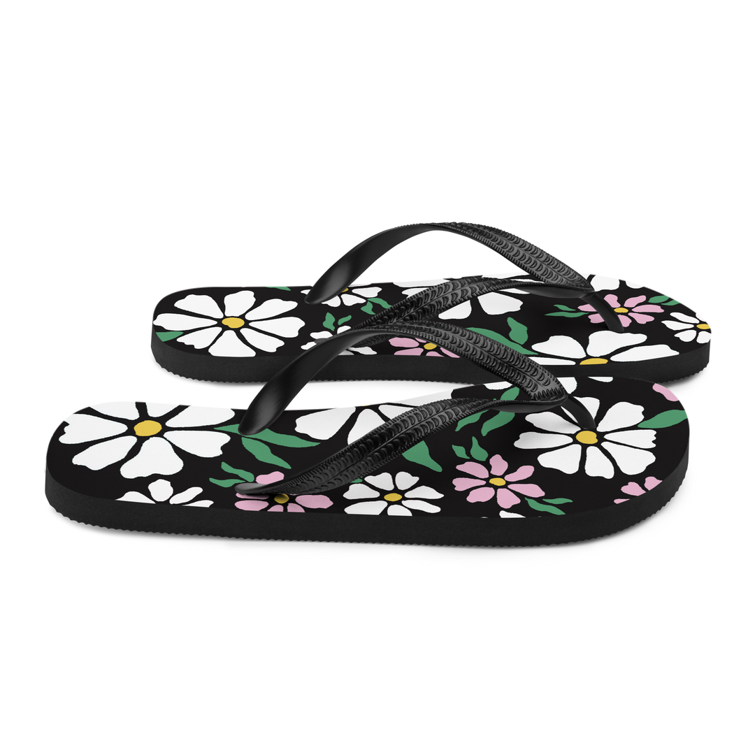 Valantomode | Women's Floral Petal Daze Arch Support Flip-Flops
