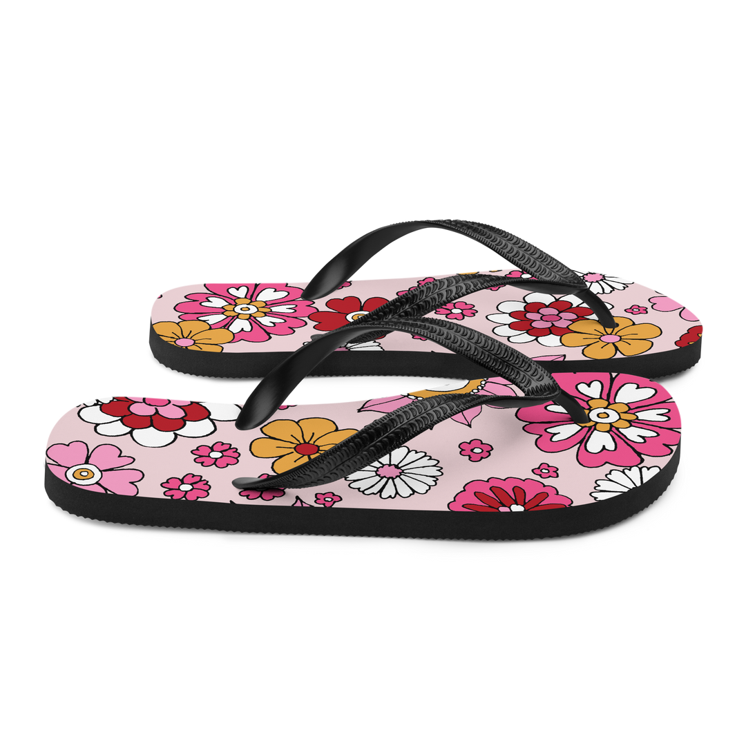 Valantomode | Women's Blossom Twist Beach Flip-Flops