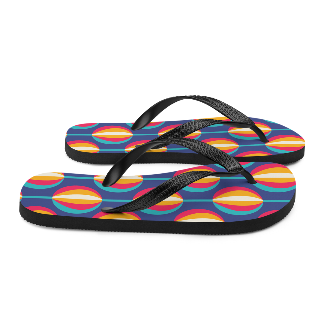 Valantomode | Women's Festival Flip-Flops - Cushioned Sandals