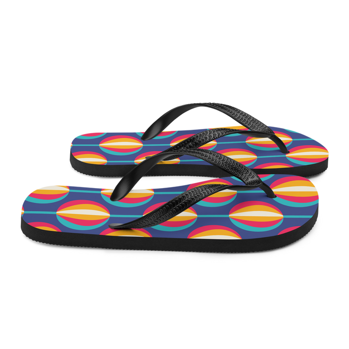 Valantomode | Women's Festival Flip-Flops - Cushioned Sandals