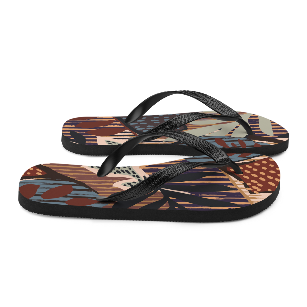 Valantomode | Women's Flip-Flops - Wild Grove Comfort Beach Sandals
