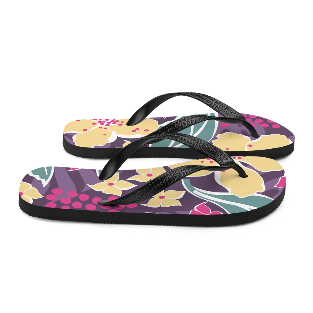Valantomode | Women's Lilac Cushioned Beach Flip-Flops