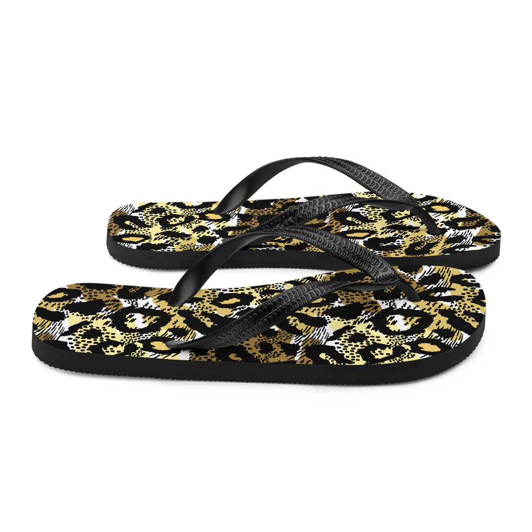 Valantomode | Women's Safari Print Flip-Flops