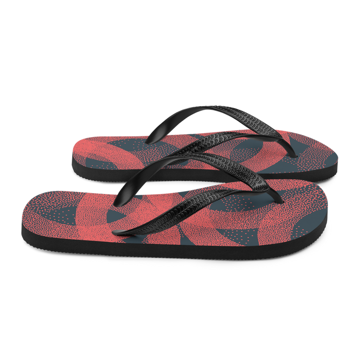 Valantomode | Women's Coral Flip-Flops - Comfortable Beach Sandals