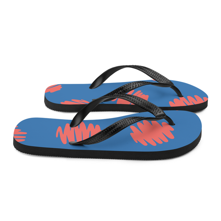 Valantomode | Women's Coral Beach Flip-Flops - Comfortable Summer Sandals