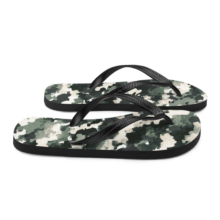 Valantomode | Women's Forest Mist Flip-Flops - Cushioned Summer Sandals