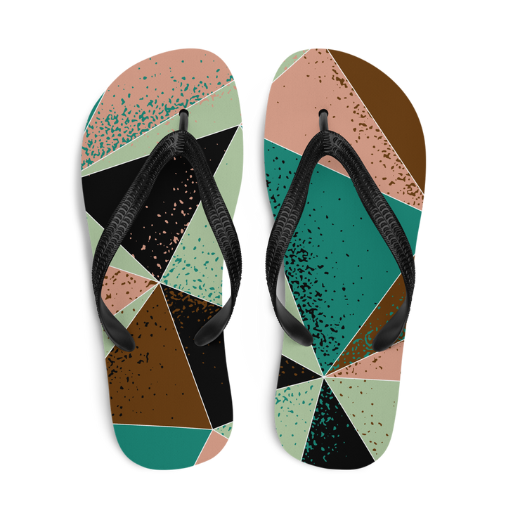Valantomode | Women's Canyon Twist Flip-Flops - Beach Sandals