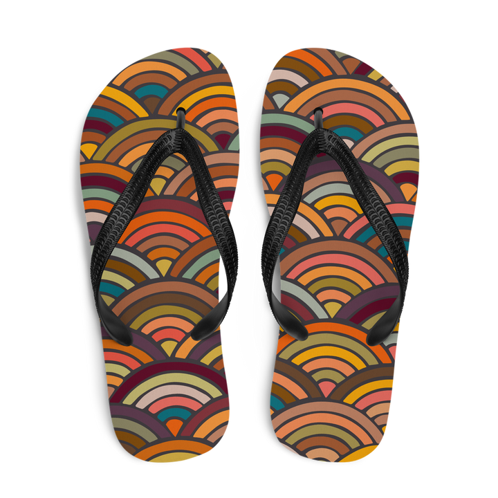 Valantomode | Women's Sunset Arches Arch Support Flip-Flops