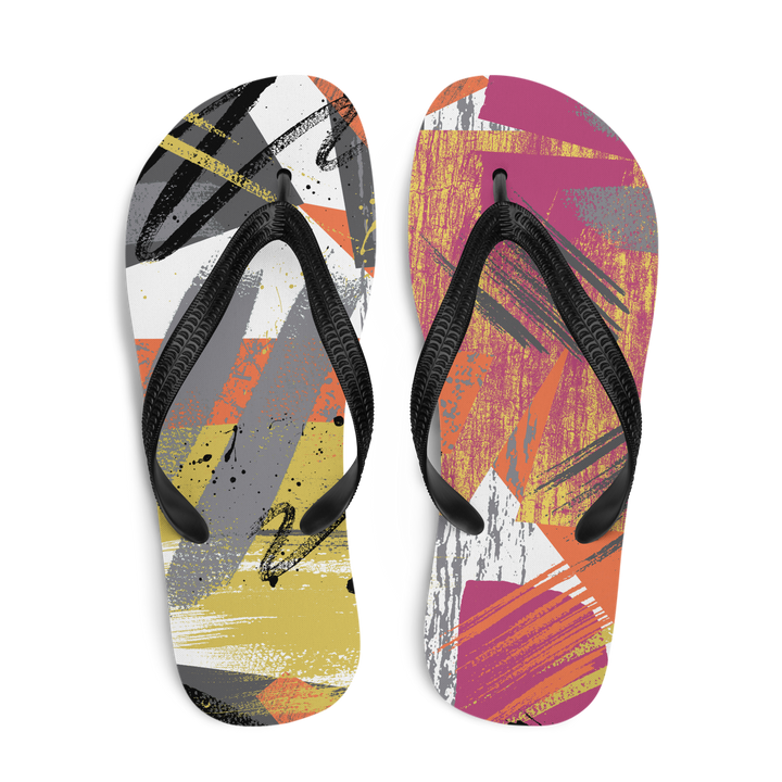 Valantomode | Women's Sunset Flip-Flops - Comfortable Beach Sandals