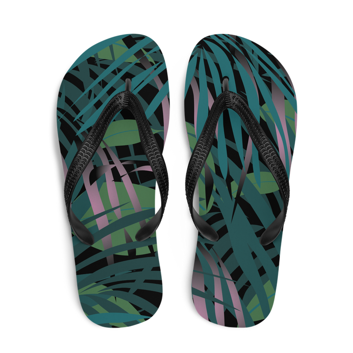 Valantomode | Women's Tropical Beach Flip-Flops - Cushioned Non-Slip