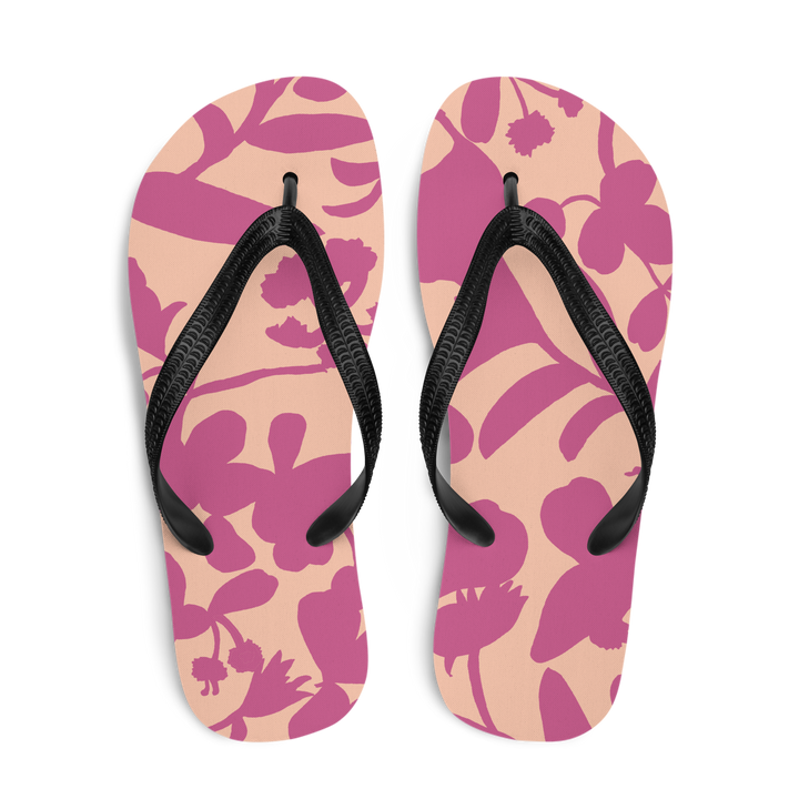 Valantomode | Women's Blossom Flip-Flops — Cushioned Beach Sandals