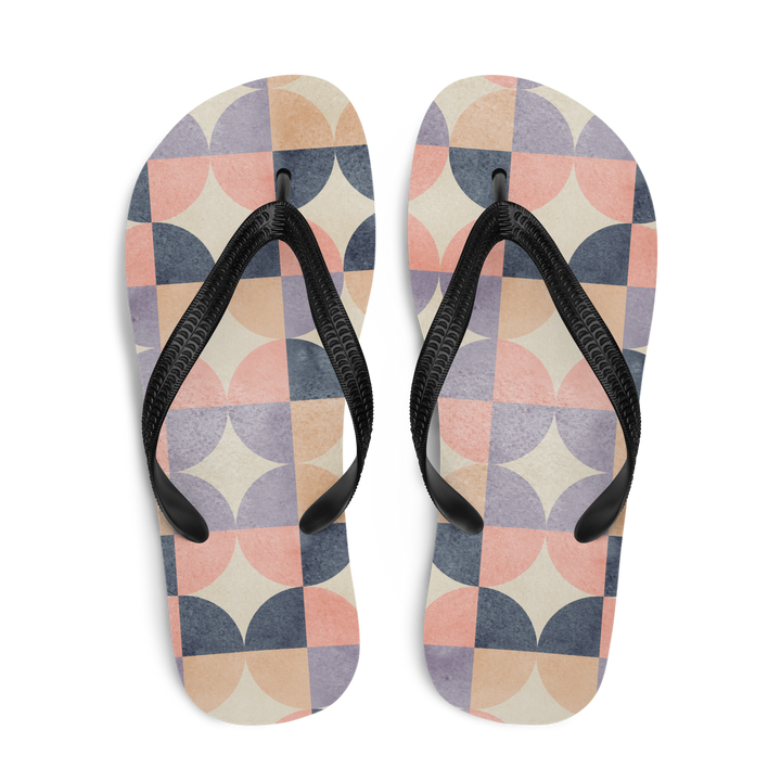 Valantomode | Women's Retro Garden Flip-Flops - Cushioned Sandals