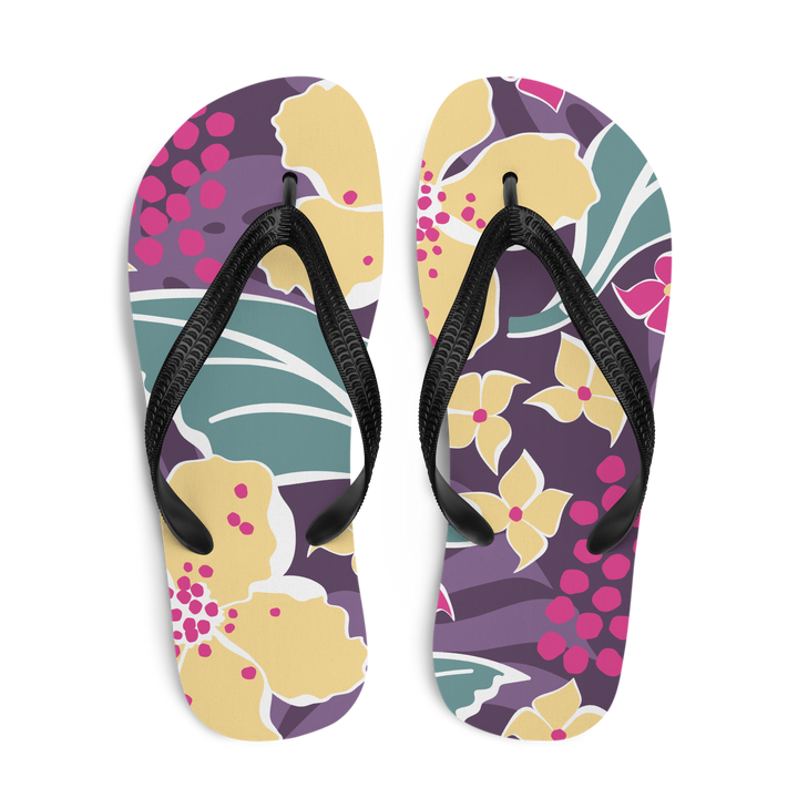 Valantomode | Women's Petal Mirage Cushioned Flip-Flops