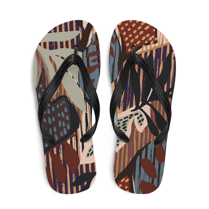 Valantomode | Women's Flip-Flops - Wild Grove Comfort Beach Sandals