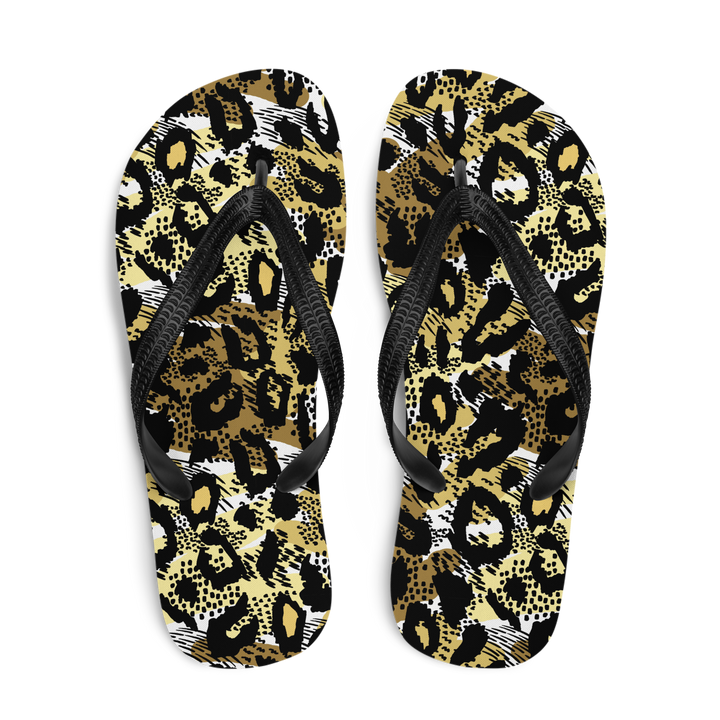 Valantomode | Women's Safari Print Flip-Flops