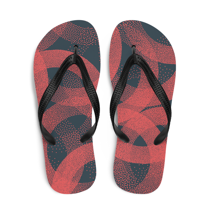 Valantomode | Women's Coral Flip-Flops - Comfortable Beach Sandals