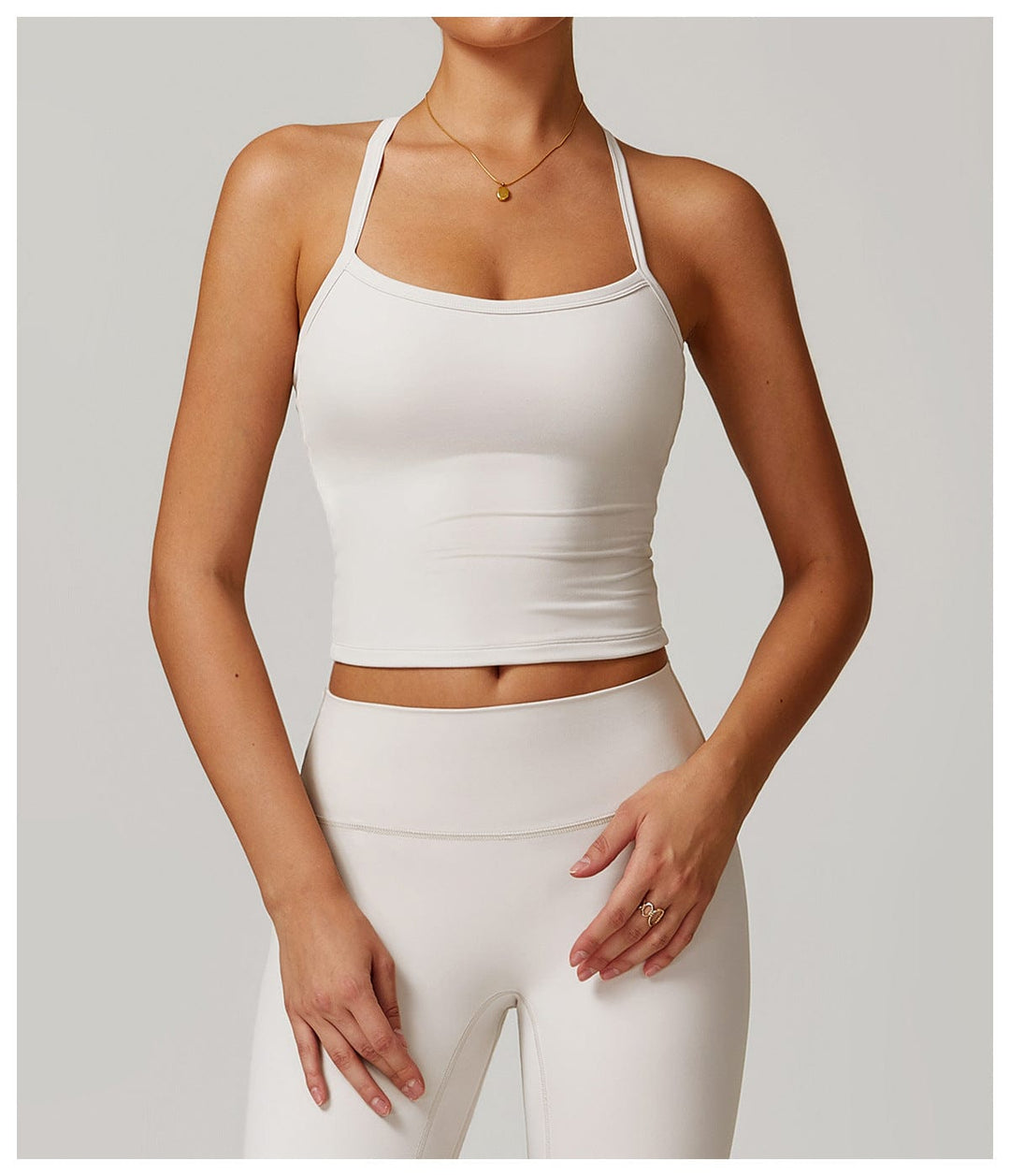 Valantomode | Women's Sleeveless Shaping Cami with Spaghetti Straps