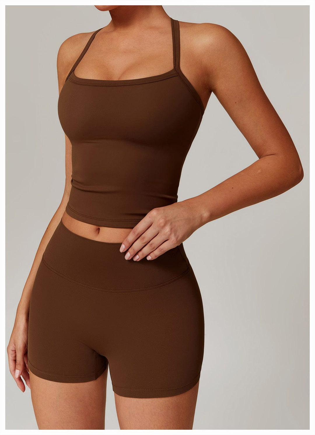 Valantomode | Women's Sleeveless Shaping Cami with Spaghetti Straps