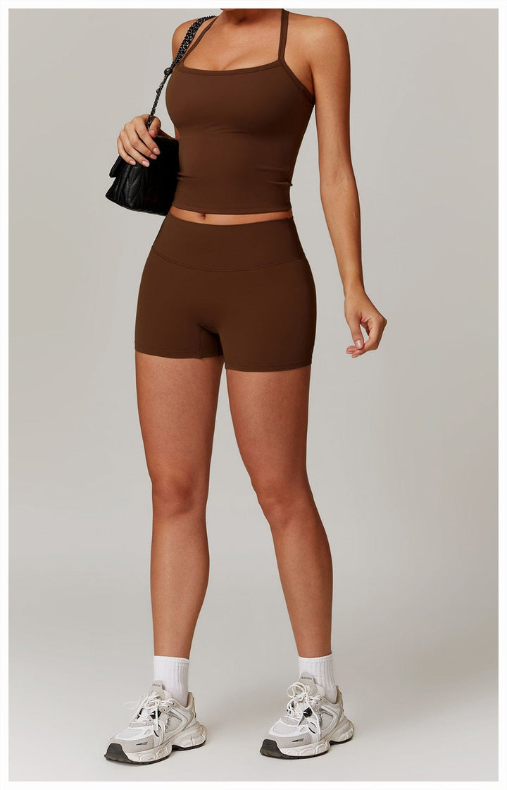 Valantomode | Women's Sleeveless Shaping Cami with Spaghetti Straps