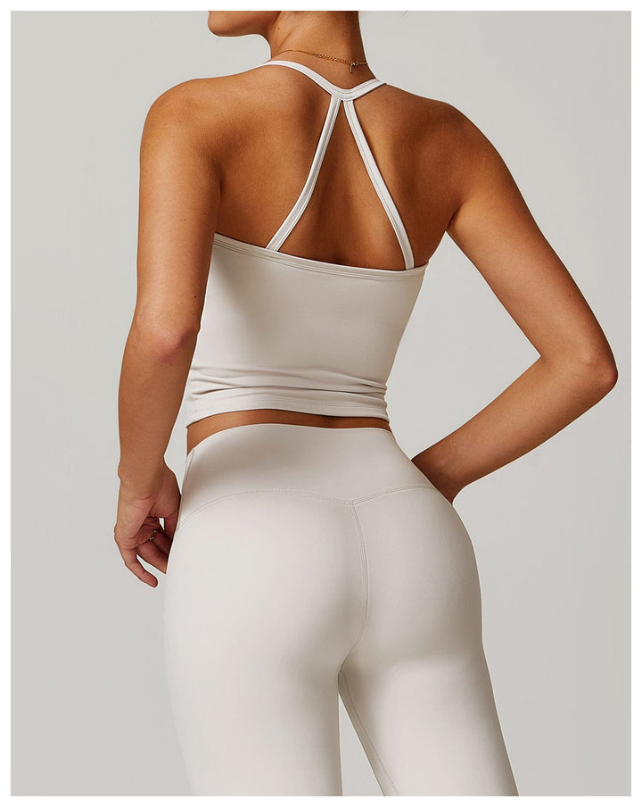 Valantomode | Women's Sleeveless Shaping Cami with Spaghetti Straps